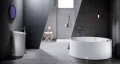 umywalka lany marmur typu corian umywalka wolnostojaca nowoczesny design prestiżowa łazienka konglomerat marmurowy 