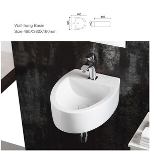 Umywalka ceramiczna  podwieszana Sanza GB 40252