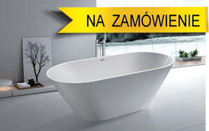 Wanna wolno stojąca Amati BL 7066 - konglomerat marmurowy, lany marmur