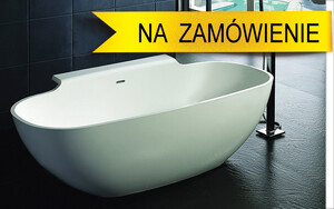 Wanna wolnostojąca Amati BL 8607 - konglomerat marmurowy, lany marmur