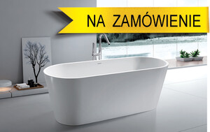 Wanna wolno stojąca Amati BL 7054 - konglomerat marmurowy, lany marmur
