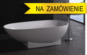 Wanna wolnostojąca Amati BL 8616 - konglomerat marmurowy, lany marmur